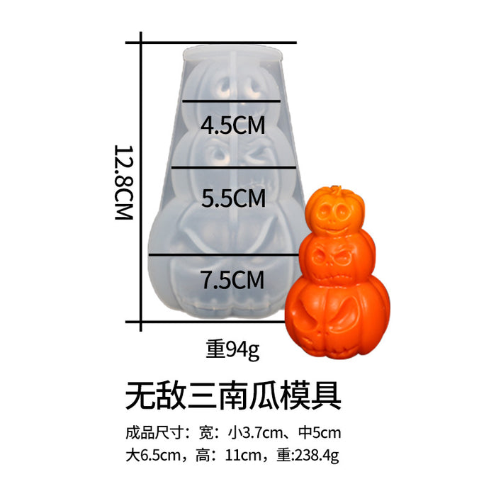 Wholesale Candle Mold DIY Halloween Pumpkin JDC-DIY-ZOC002