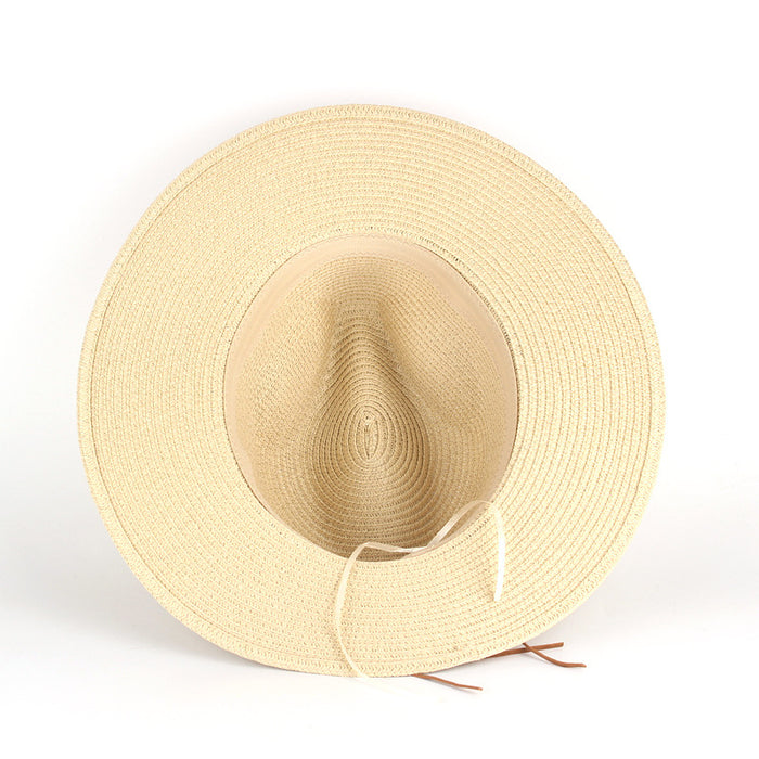 Jewelry WholesaleWholesale Sun Hat Papyrus Straw Hat JDC-FH-FeiT001 Fashionhat 菲拓 %variant_option1% %variant_option2% %variant_option3%  Factory Price JoyasDeChina Joyas De China