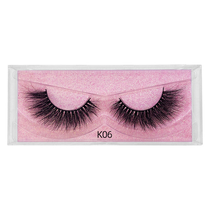 Jewelry WholesaleWholesale 5D mink hair natural thick curling eyelash pulling box JDC-EY-LMB025 eyelashes 利美博 %variant_option1% %variant_option2% %variant_option3%  Factory Price JoyasDeChina Joyas De China