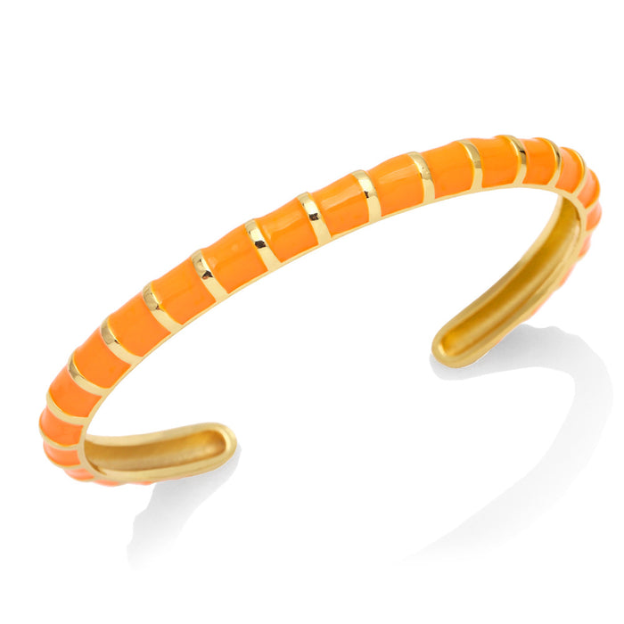 Wholesale Bracelet Copper Plated 18K Gold Enamel Color JDC-PREMAS-BT-022