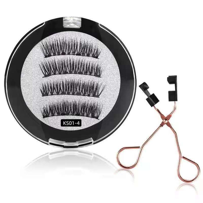 Wholesale eyelashes man-made fiber magnetic false eyelashes MOQ≥3 JDC-EY-YSM001