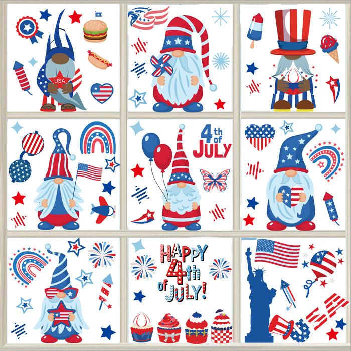 Wholesale 4th of July Independence Day PVC Sticker Static Window Sticker JDC-ST-SSuo001