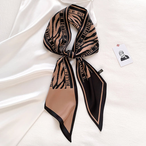 Jewelry WholesaleWholesale Polyester Fiber Leopard Print Silk Scarf JDC-SS-ZhiT001 Silk Scarf 之桃 %variant_option1% %variant_option2% %variant_option3%  Factory Price JoyasDeChina Joyas De China