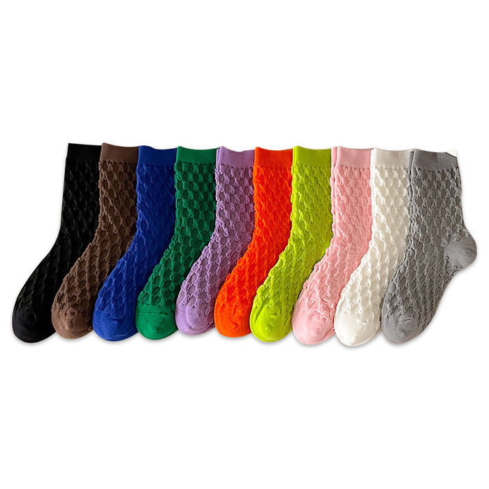 Wholesale Sock Cotton Sweat Absorbing Socks Bubble Socks MOQ≥2 JDC-SK-CYu022