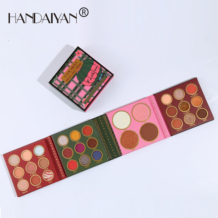 Jewelry WholesaleWholesale 31 Colors Eyeshadow Palette + Blush Highlighter Makeup Set JDC-EY-DXue001 Eyeshadow 丹雪 %variant_option1% %variant_option2% %variant_option3%  Factory Price JoyasDeChina Joyas De China