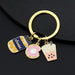 Jewelry WholesaleWholesale peripheral ice cream fries hamburger cake keychain JDC-KC-ZhuangT003 Keychains 庄图 %variant_option1% %variant_option2% %variant_option3%  Factory Price JoyasDeChina Joyas De China