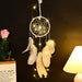 Jewelry WholesaleWholesale night light hand-woven single catcher net MOQ≥2 JDC-DC-JunX008 Dreamcatcher 俊贤 %variant_option1% %variant_option2% %variant_option3%  Factory Price JoyasDeChina Joyas De China