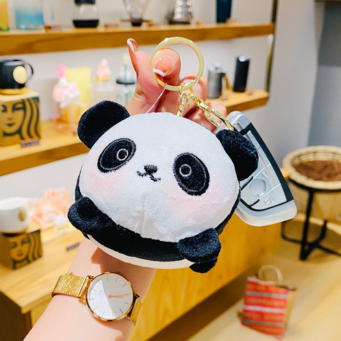 Wholesale panda pendant series decompressed fabric doll keychain JDC-KC-SCheng023