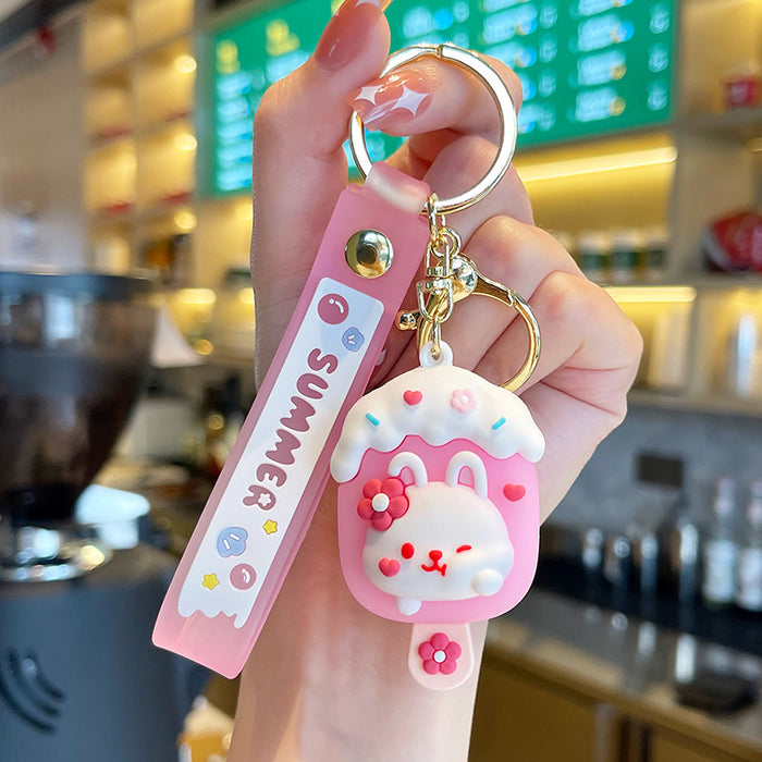 Wholesale Meng Xu Tutu Ice Cream Creative Cute Cartoon Keychain JDC-KC-GSXM083