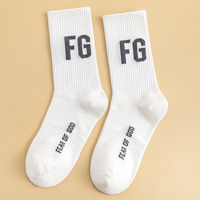 Wholesale Socks Mid Tube Cotton (F) JDC-SK-MaiM005