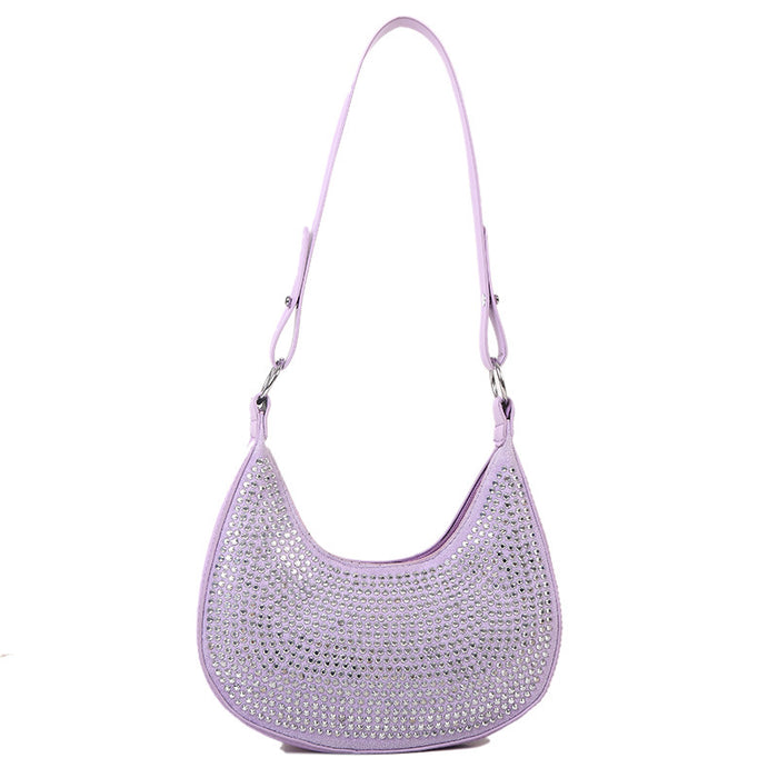 Wholesale Shoulder Bag PU Rhinestone Chain Underarm JDC-SD-Chunyao001