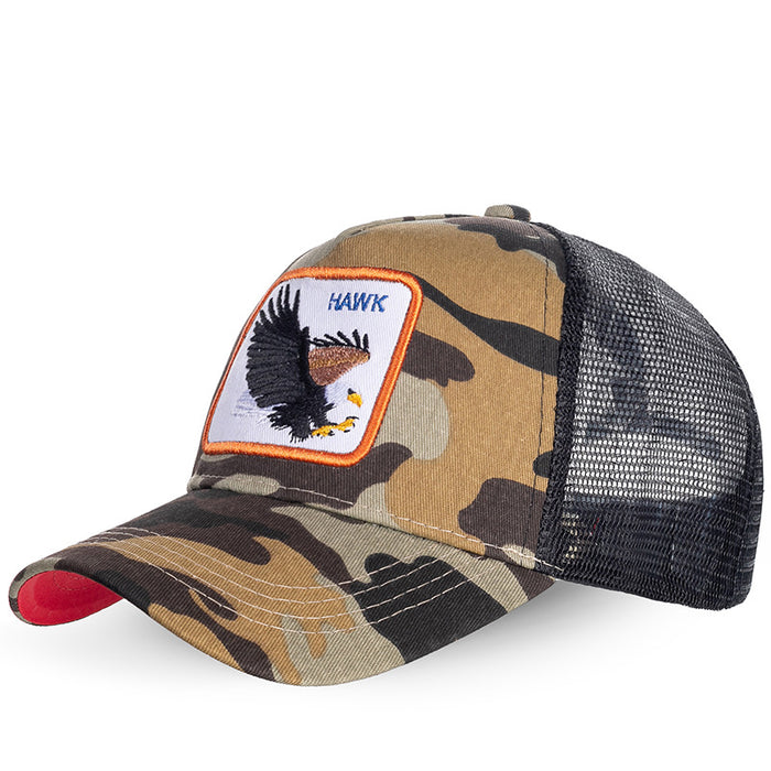 Wholesale Cotton Animal Baseball Cap Truck Cap MOQ≥2 JDC-FH-JieY003