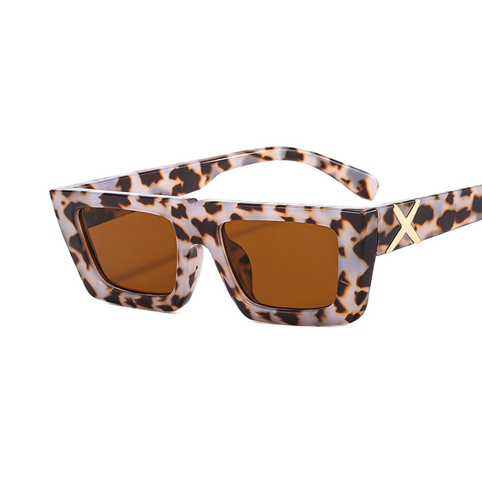 Wholesale Sunglasses PC Small Frame Square Temple X JDC-SG-XiA049