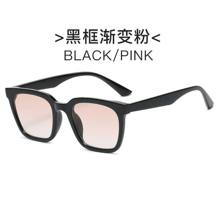 Wholesale Sunglasses PC Small Square Gradient Sunset Color JDC-SG-TaiG006