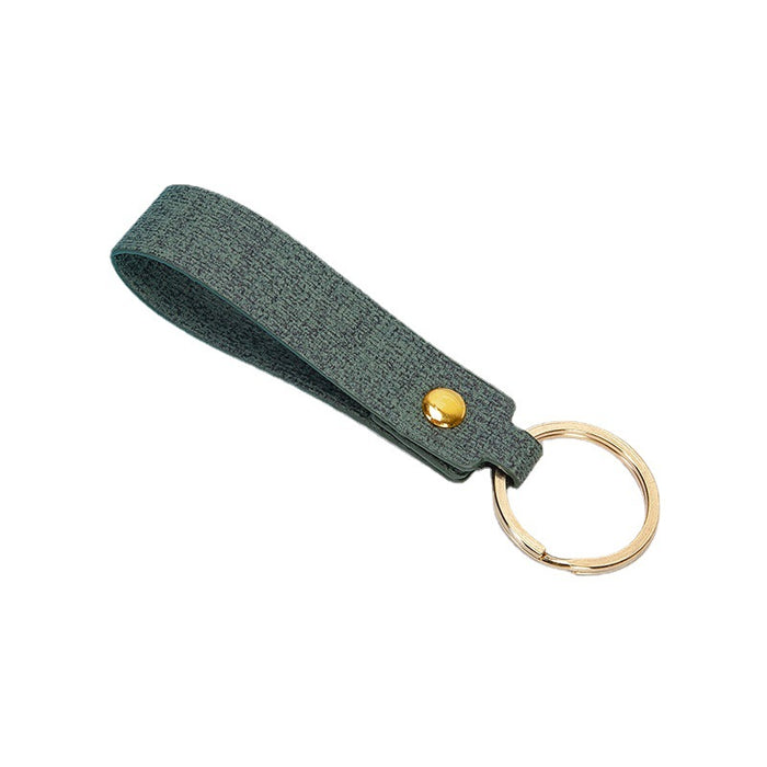 Wholesale Keychains PU Leather Car Simple Cloth Pattern JDC-KC-XingR007