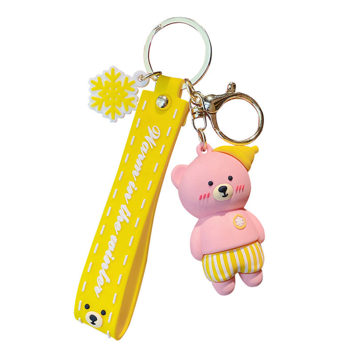 Wholesale Keychains PVC Hardware Cute Cartoon (M) JDC-KC-LeZ034