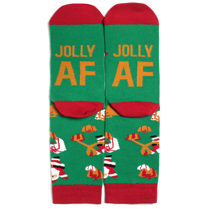 Wholesale Socks Cotton Christmas Creative Letters Socks JDC-SK-QAng013