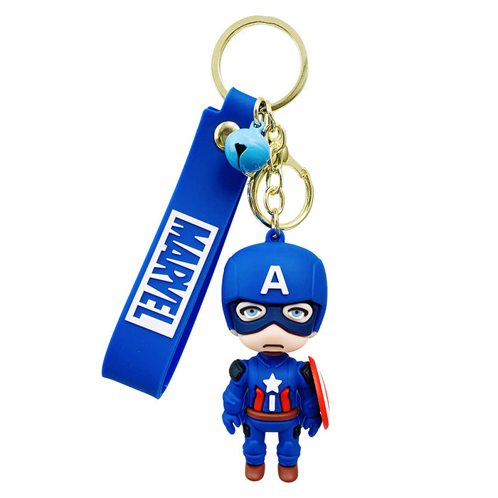 Wholesale Keychains PVC Hardware Cute Cartoon Animation Hero Series MOQ≥2 (M) JDC-KC-ManM049