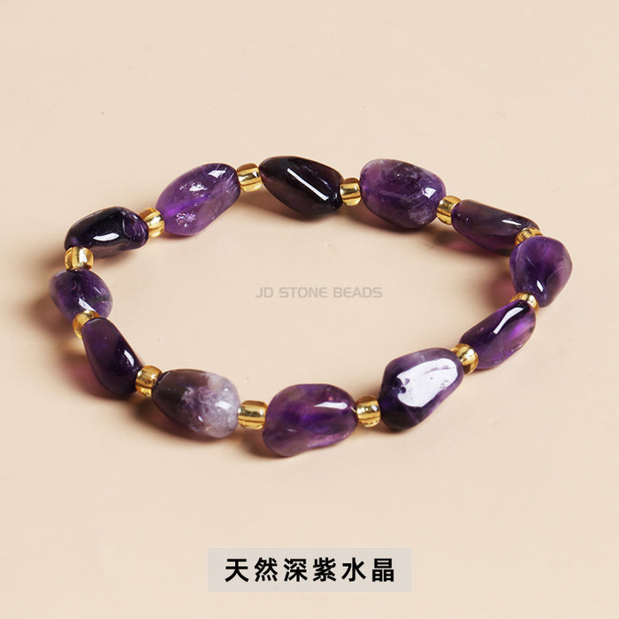 Wholesale Crystal Gravel Bracelet DIY Hand Jewelry JDC-BT-JingD004