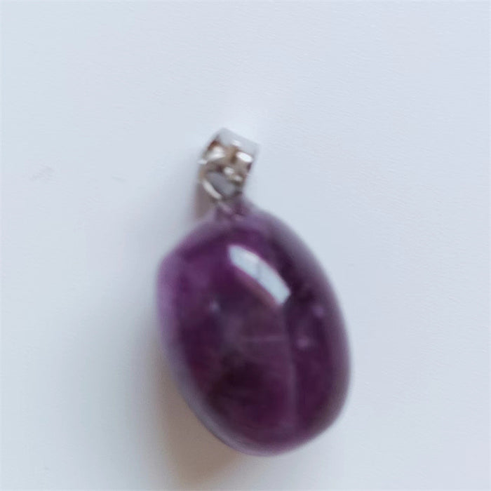 Wholesale Pendant Natural Stone Amethyst MOQ≥2 JDC-PT-YingHai001