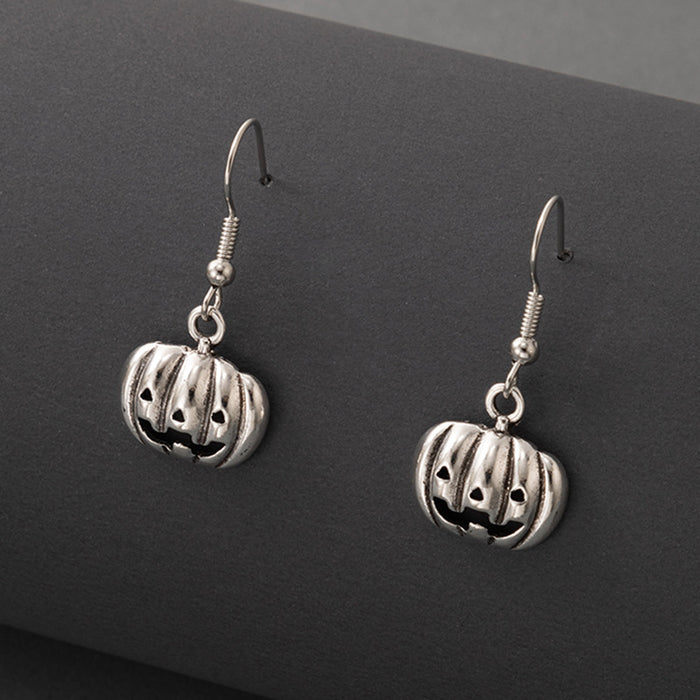 Wholesale Earring Alloy Halloween Pumpkin Ghost Earrings JDC-ES-MOM019