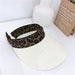 Jewelry WholesaleWholesale Leopard Print Empty Top Hat Sun Hat Straw Hat JDC-FH-HShen001 Fashionhat 鸿琛 %variant_option1% %variant_option2% %variant_option3%  Factory Price JoyasDeChina Joyas De China