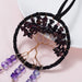 Jewelry WholesaleWholesale Purple Tree of Life Feather Dreamcatcher JDC-DC-MGu014 Dreamcatcher 梦罟 %variant_option1% %variant_option2% %variant_option3%  Factory Price JoyasDeChina Joyas De China