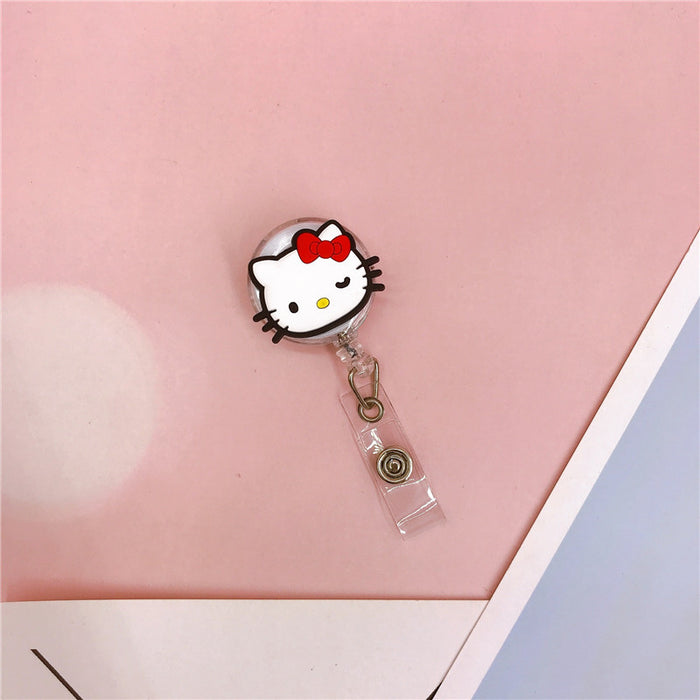 Wholesale Cartoon Plastic Telescopic Keychain 10PCS (M) JDC-KC-YaLL004