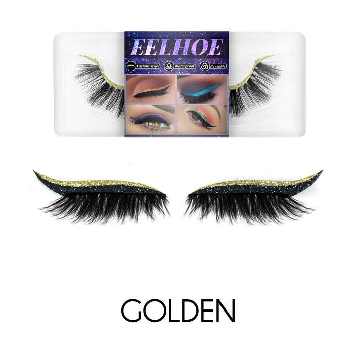 Wholesale glue free imitation mink hair false eyelashes self adhesive MOQ≥3 JDC-EY-JMX003