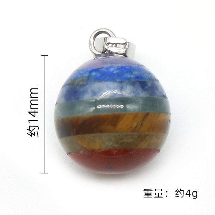 Wholesale Pendant Natural Crystal Set Splicing MOQ≥2 JDC-PT-JingC002