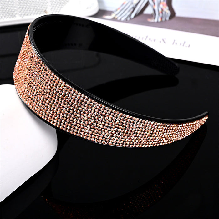 Jewelry WholesaleWholesale full diamond with toothed diamond rhinestone hair band JDC-HD-YingY004 Headband 迎源 %variant_option1% %variant_option2% %variant_option3%  Factory Price JoyasDeChina Joyas De China