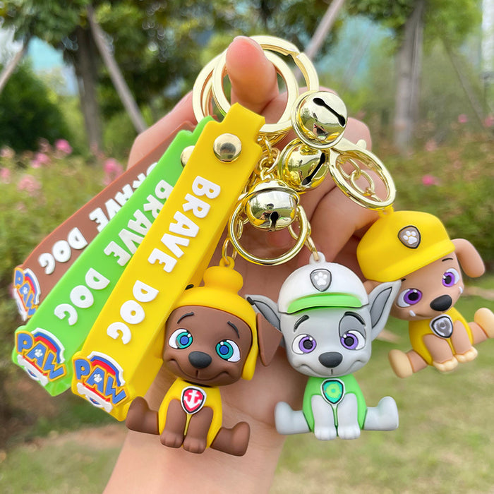 Wholesale cartoon paparazzi series doll key chain ring JDC-KC-FeiRun075