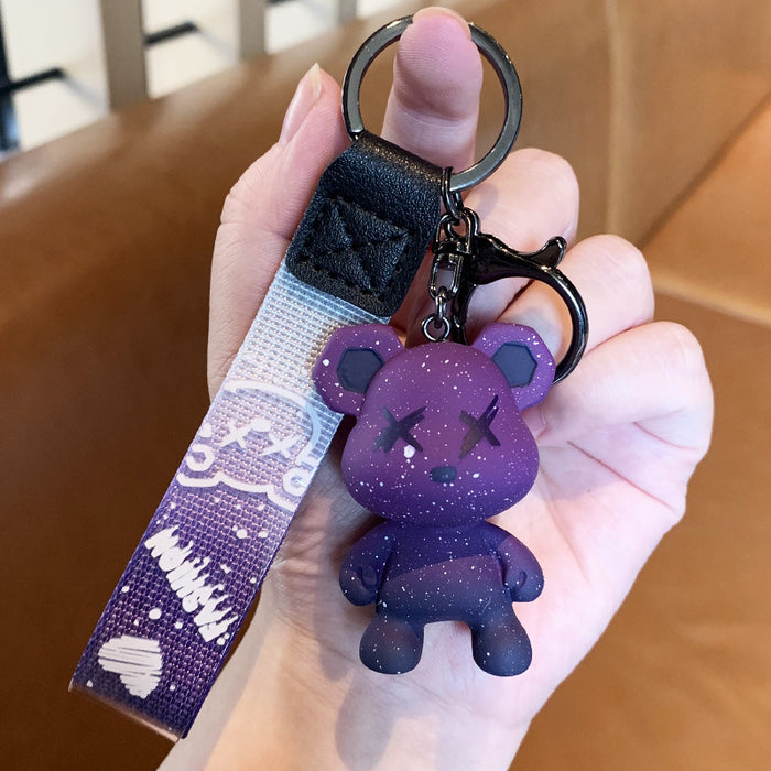 Jewelry WholesaleWholesale Resin Color Changing Bear Keychain JDC-KC-YiChang003 Keychains 依昌 %variant_option1% %variant_option2% %variant_option3%  Factory Price JoyasDeChina Joyas De China