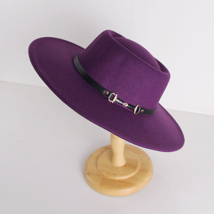 Wholesale Hat Woolen British Style Retro Jazz Hat JDC-FH-XRong007