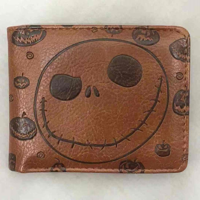 Wholesale Wallet PU Anime Skull Card Holder (M) JDC-WT-HaoJun001