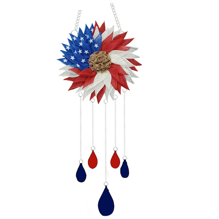 Jewelry WholesaleWholesale Independence Day Seven Star Ladybug Wind Chime Decorations MOQ≥2 JDC-DC-MinD001 Dreamcatcher 闽多 %variant_option1% %variant_option2% %variant_option3%  Factory Price JoyasDeChina Joyas De China