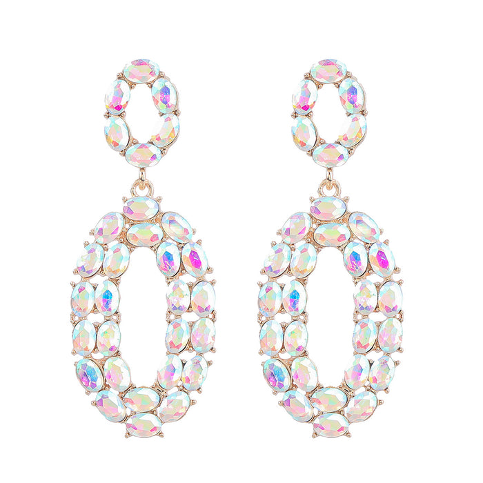 Jewelry WholesaleWholesale Boho Color Rhinestone Alloy Earrings JDC-ES-JL933 Earrings 氿乐 %variant_option1% %variant_option2% %variant_option3%  Factory Price JoyasDeChina Joyas De China