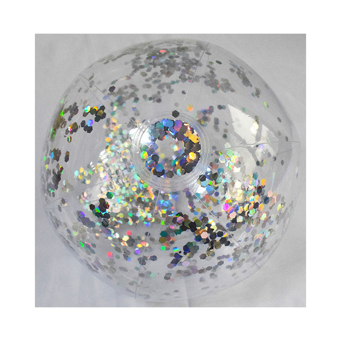 Wholesale PVC Sequin Beach Ball Sequin Inflatable Ball Playing Water Toys JDC-FT- myang002