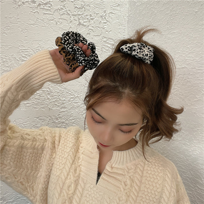 Jewelry WholesaleWholesale leopard print hair ring large intestine ring Hair Scrunchies JDC-HS-Baxuan001 Hair Scrunchies 芭炫 %variant_option1% %variant_option2% %variant_option3%  Factory Price JoyasDeChina Joyas De China