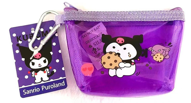 Wholesale cute cartoon PVC waterproof coin purse bag small pendant MOQ≥3 JDC-KC-ONG002