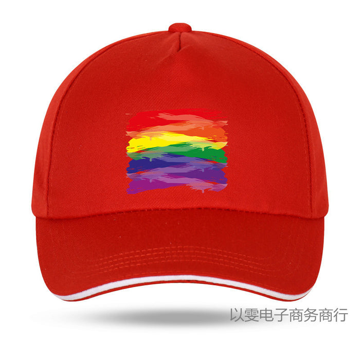 Jewelry WholesaleWholesale Lgbt Rainbow Baseball Cap Gay Sports Hat JDC-FH-YWen001 Fashionhat 以雯 %variant_option1% %variant_option2% %variant_option3%  Factory Price JoyasDeChina Joyas De China