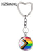 Jewelry WholesaleWholesale LGBT Rainbow Flag Pride Day Keychain JDC-KC-XiangL002 Keychains 翔联 %variant_option1% %variant_option2% %variant_option3%  Factory Price JoyasDeChina Joyas De China