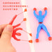 Jewelry WholesaleWholesale wall climbing villain sticky wall sticky palm toy JDC-FT-HaiN002 fidgets toy 海凝 %variant_option1% %variant_option2% %variant_option3%  Factory Price JoyasDeChina Joyas De China