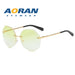 Jewelry WholesaleWholesale frameless sunscreen thin anti ultraviolet Sunglasses JDC-SG-AoR004 Sunglasses 奥然 %variant_option1% %variant_option2% %variant_option3%  Factory Price JoyasDeChina Joyas De China