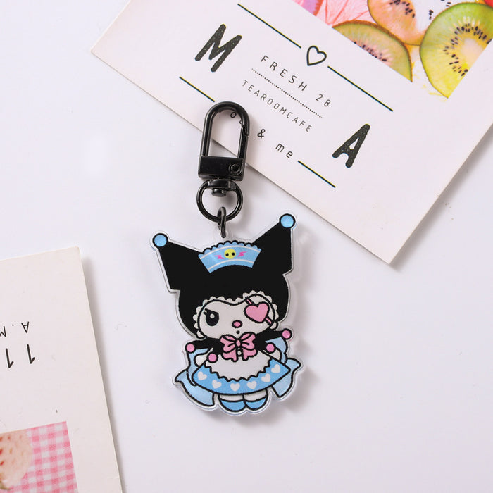 Wholesale Cute Acrylic Keychain Cartoon Pendant Bag Jewelry MOQ≥2 (M) JDC-KC-GHui012