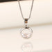 Jewelry WholesaleWholesale semicircular clear spring necklace JDC-NE-Caos012 Necklaces 曹适 %variant_option1% %variant_option2% %variant_option3%  Factory Price JoyasDeChina Joyas De China