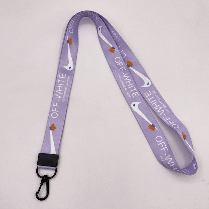 Wholesale long mobile phone lanyard can be printed student ID lanyard JDC-KC-HaoYu002