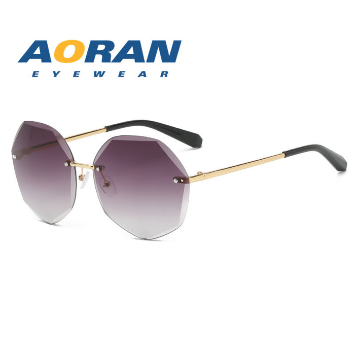 Jewelry WholesaleWholesale frameless sunscreen thin anti ultraviolet Sunglasses JDC-SG-AoR004 Sunglasses 奥然 %variant_option1% %variant_option2% %variant_option3%  Factory Price JoyasDeChina Joyas De China