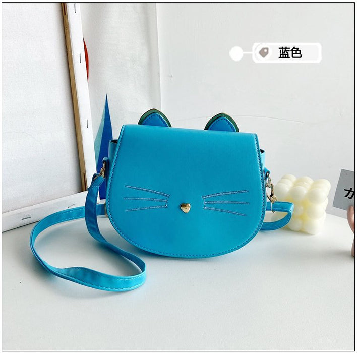 Wholesale cute cat children's small backpack student diagonal bag JDC-SD-KR058