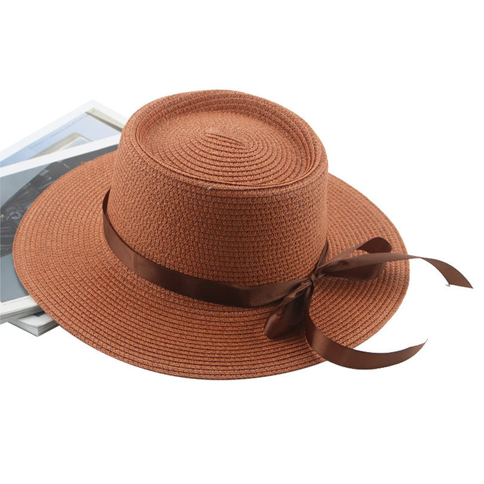 Jewelry WholesaleWholesale Ladies Beach Sunshade Straw Hat JDC-FH-Guanchuan013 Fashionhat 冠川 %variant_option1% %variant_option2% %variant_option3%  Factory Price JoyasDeChina Joyas De China